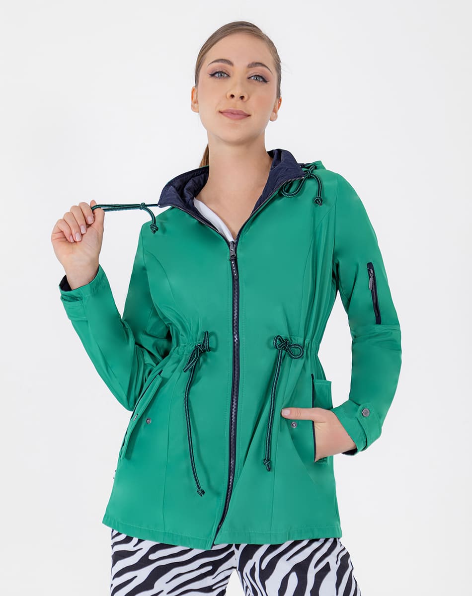 SHYLA | Sporty Double-View Short Trench Coat