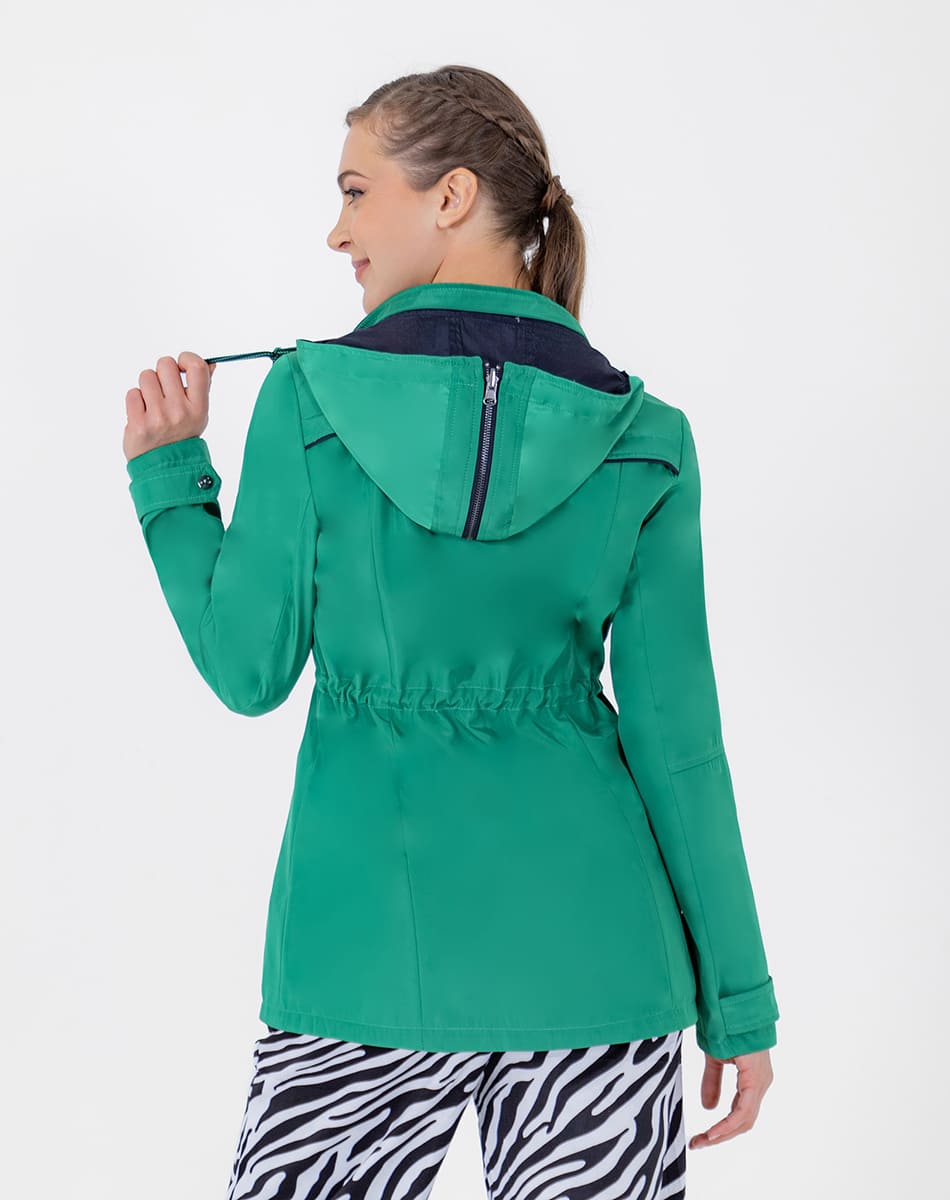 SHYLA | Sporty Double-View Short Trench Coat