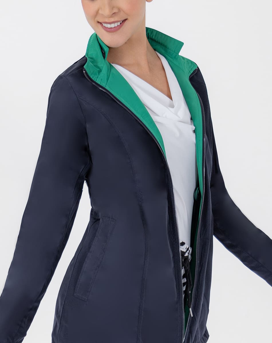 SHYLA | Sporty Double-View Short Trench Coat