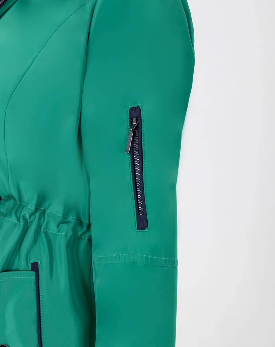 SHYLA | Sporty Double-View Short Trench Coat