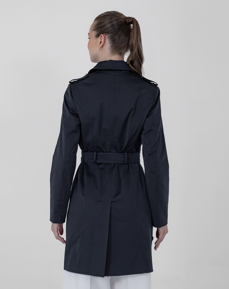 SHYLA | Trench Coat with Waist Tie