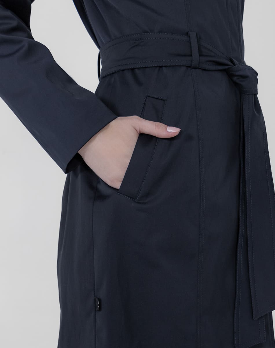 SHYLA | Trench Coat with Waist Tie