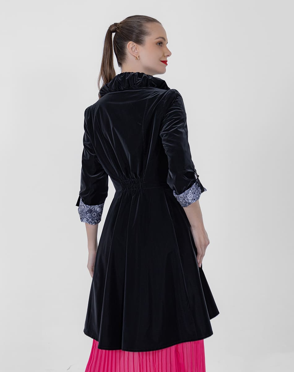 SHYLA | Trench Coat with Rolled-Up Sleeves
