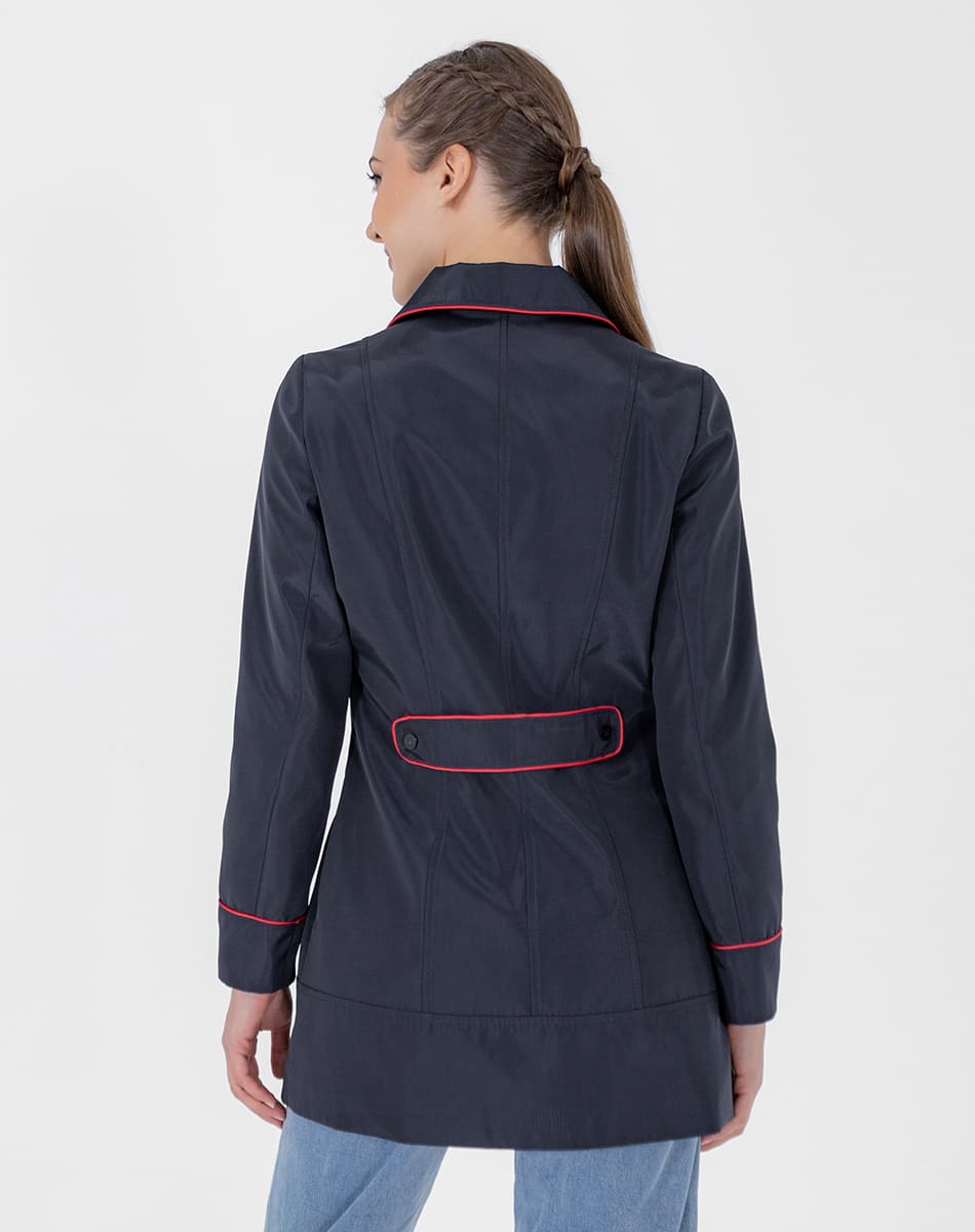 SHYLA | Long Polo Neck Trench Coat