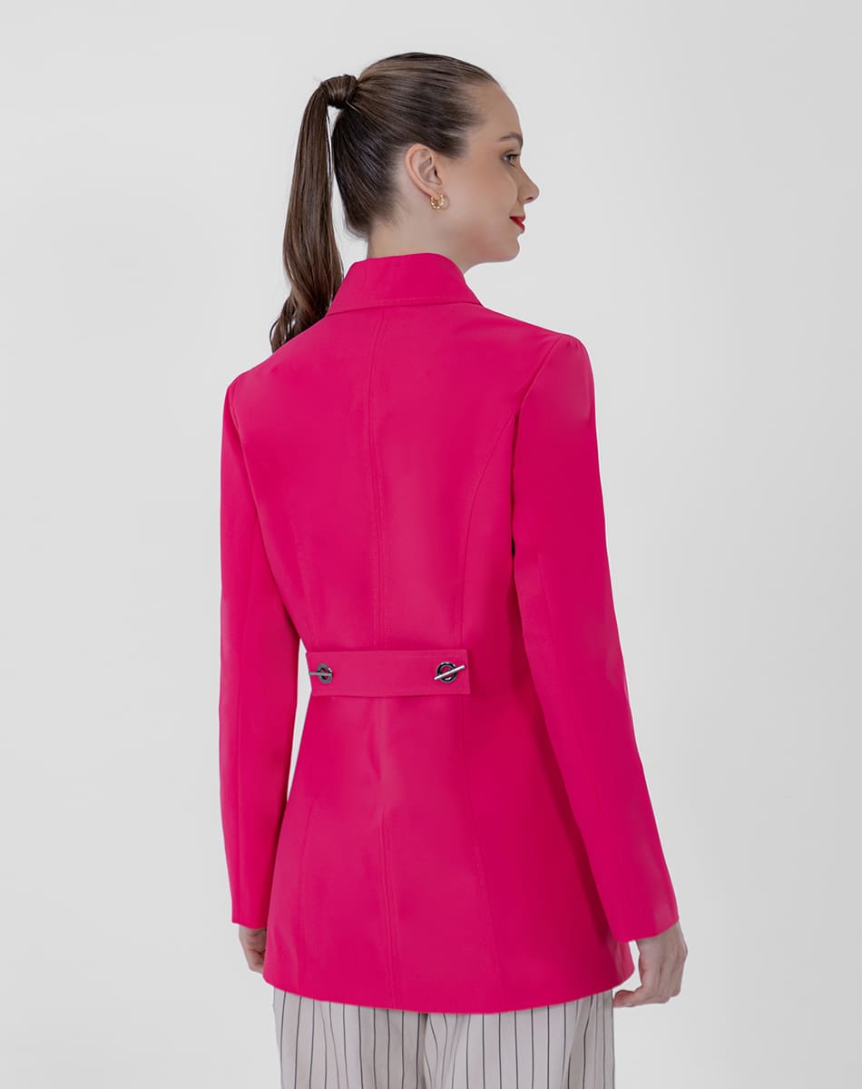 SHYLA | LONG TRENCH COAT WITH SHIRT COLLAR FOR WOMEN