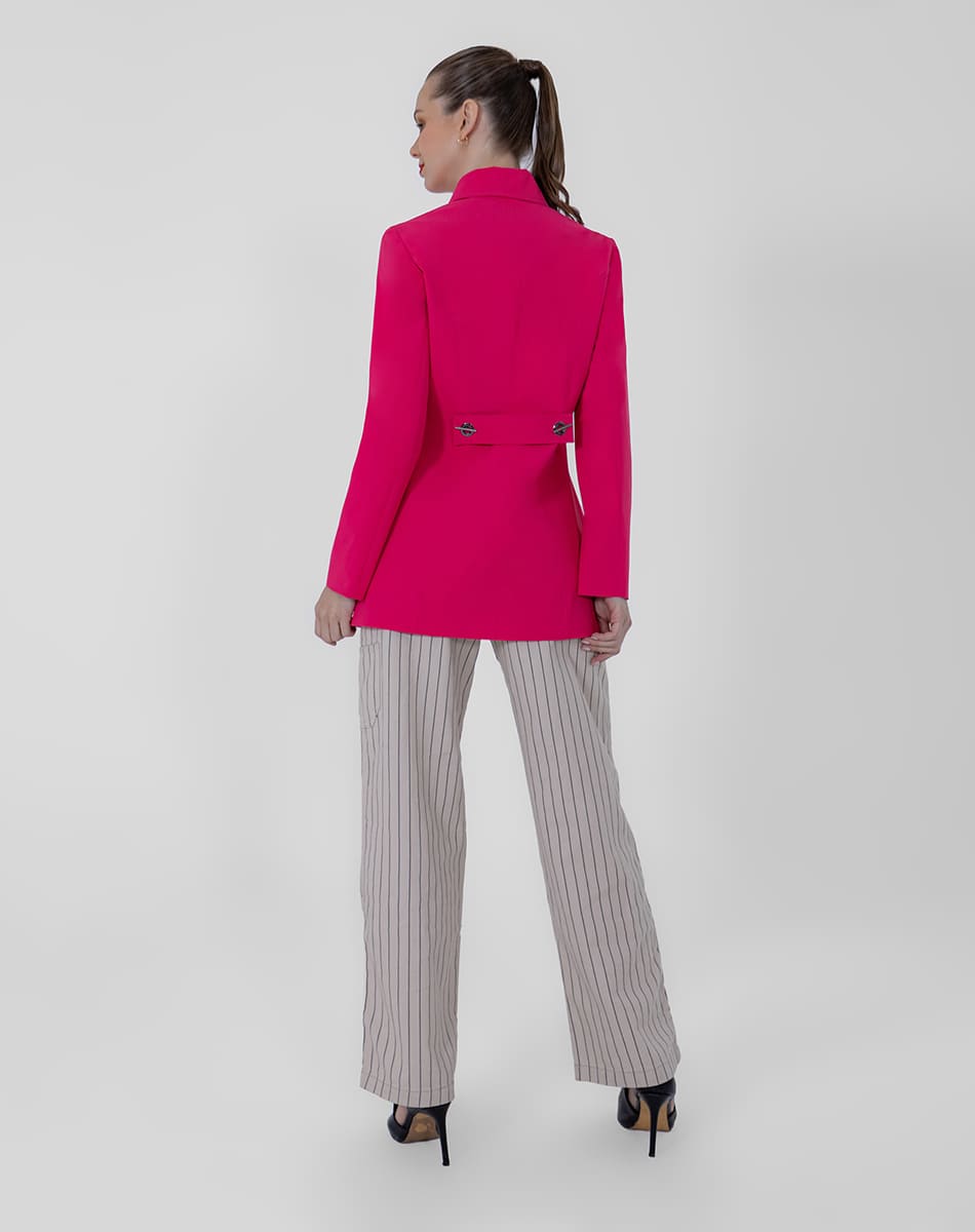 SHYLA | LONG TRENCH COAT WITH SHIRT COLLAR FOR WOMEN