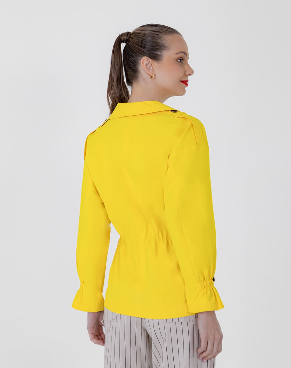 SHYLA | SHORT TRENCH COAT WITH RUNING