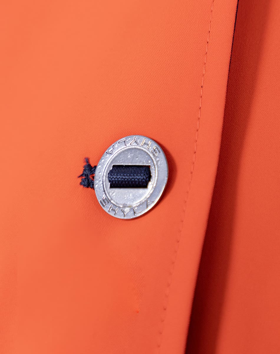 SHYLA | TRENCH COAT WITH HOOD AND BUTTONS