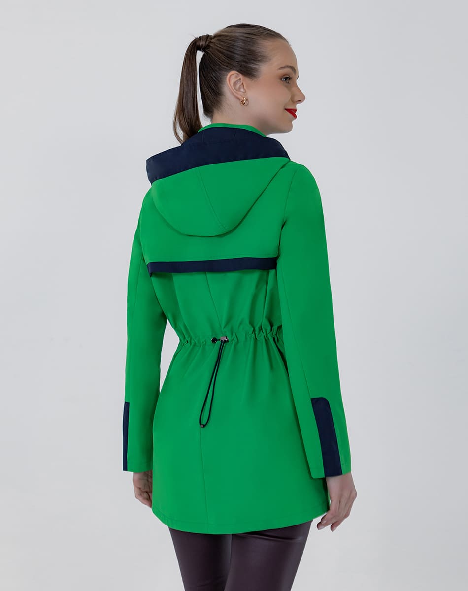 SHYLA | TRENCH COAT WITH HOOD AND BUTTONS