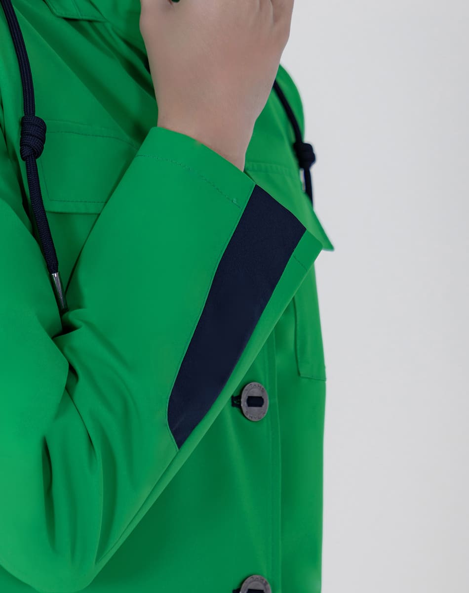 SHYLA | TRENCH COAT WITH HOOD AND BUTTONS