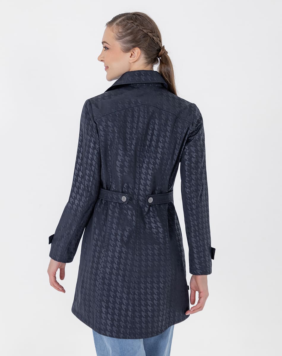 SHYLA | LONG TRENCH COAT WITH SHIRT COLLAR