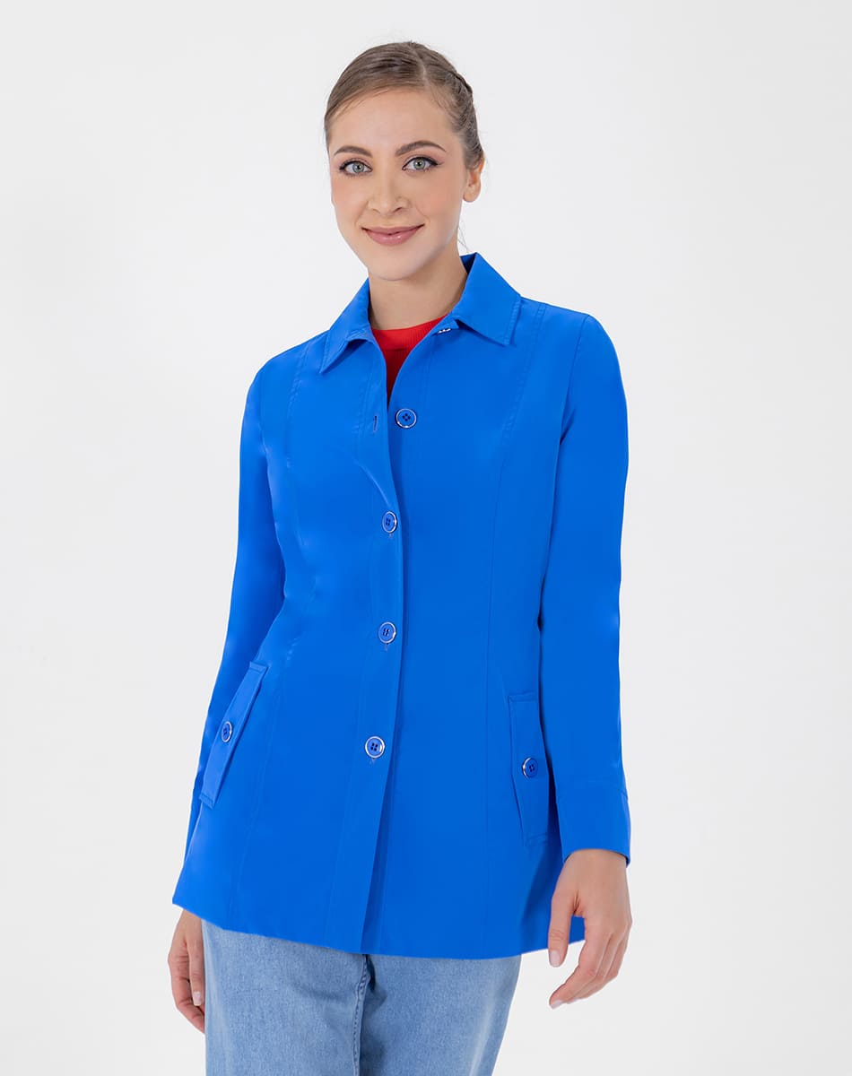 SHYLA | SHIRT COLLAR TRENCH COAT