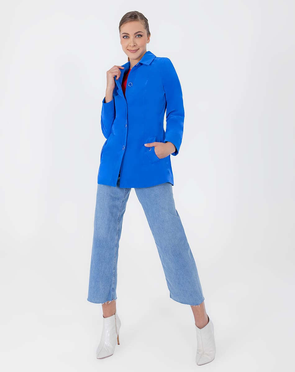 SHYLA | SHIRT COLLAR TRENCH COAT