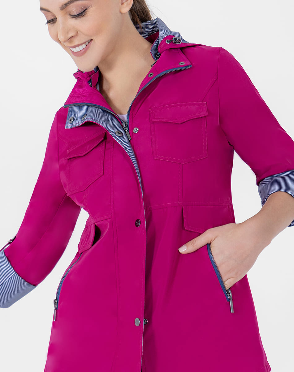 SHYLA | TRECH COAT WITH DETACHABLE HAT