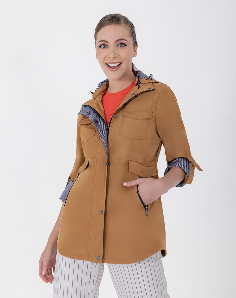 SHYLA | TRECH COAT WITH DETACHABLE HAT