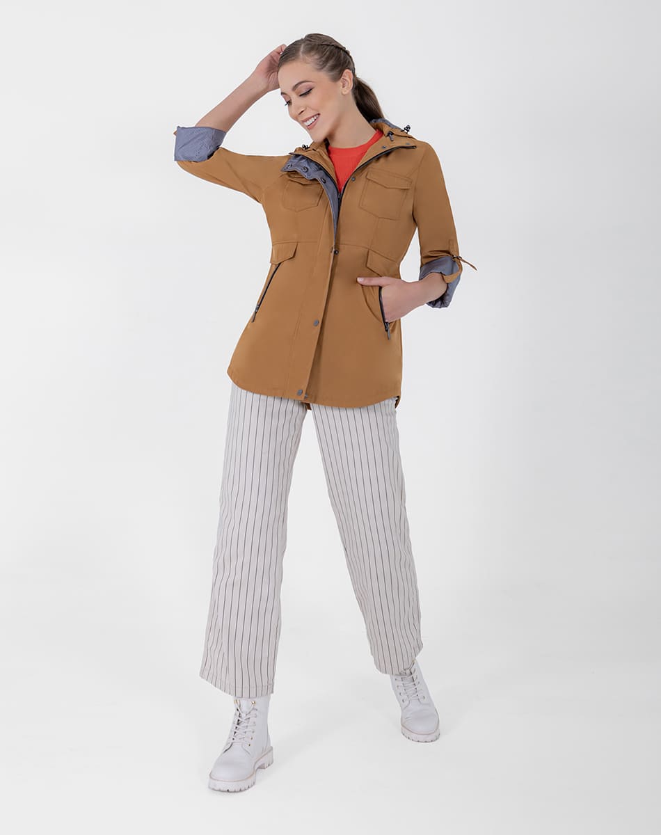 SHYLA | TRECH COAT WITH DETACHABLE HAT