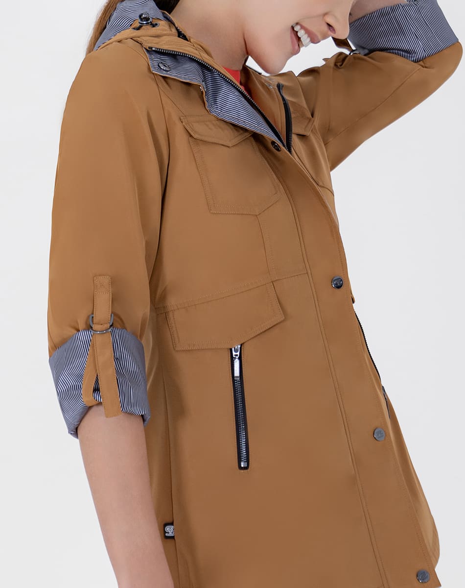 SHYLA | TRECH COAT WITH DETACHABLE HAT