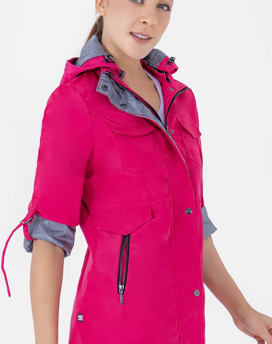 SHYLA | TRECH COAT WITH DETACHABLE HAT