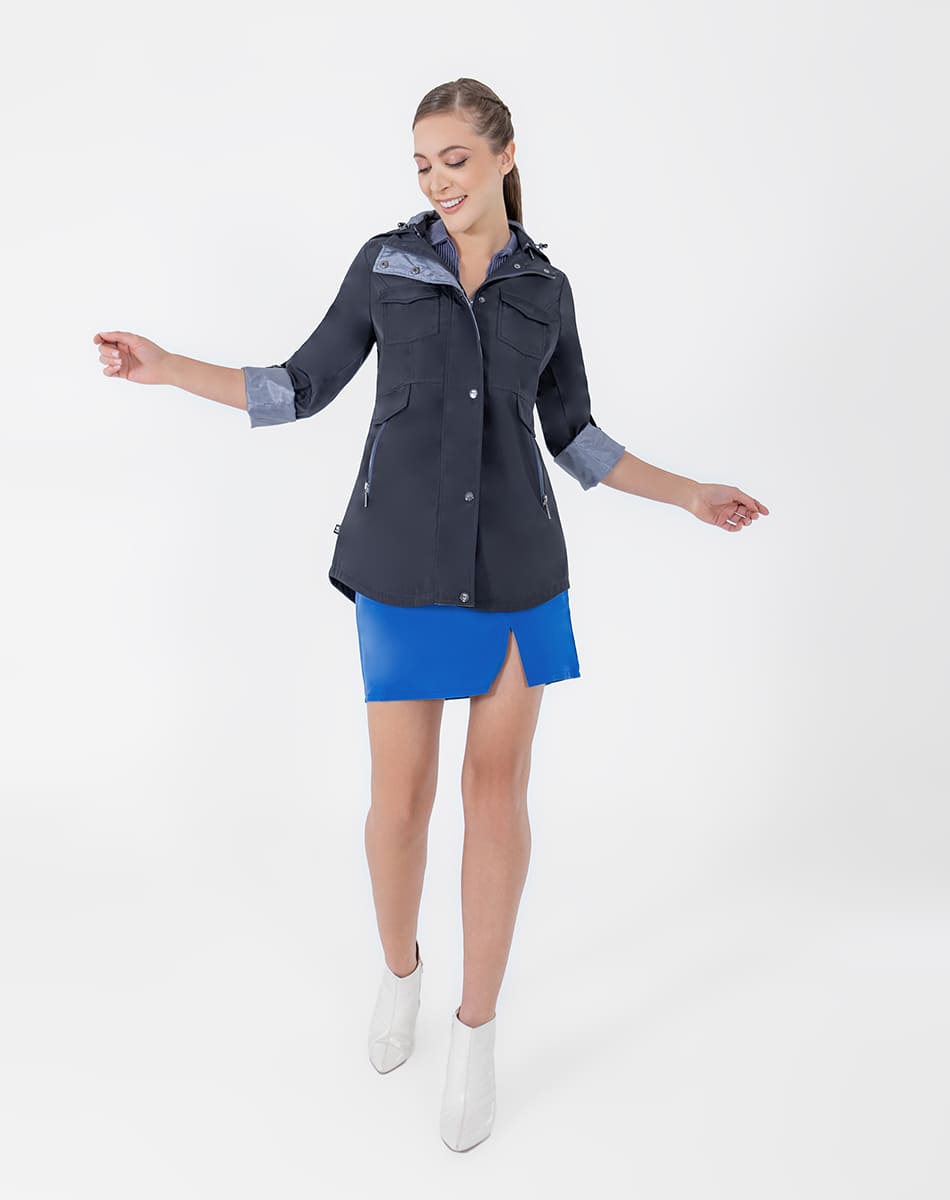 SHYLA | TRECH COAT WITH DETACHABLE HAT