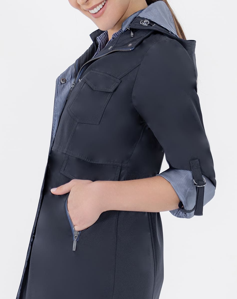 SHYLA | TRECH COAT WITH DETACHABLE HAT