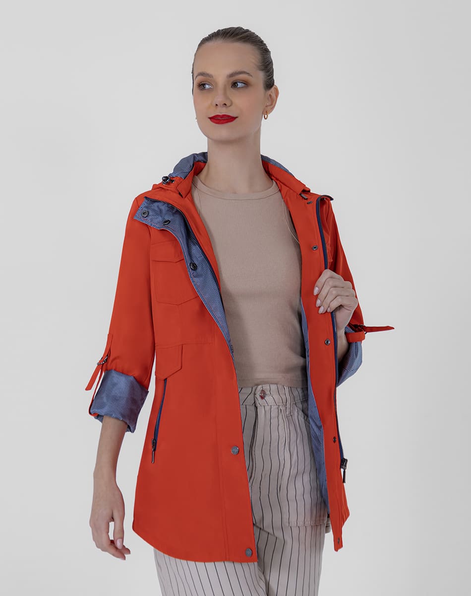 SHYLA | TRECH COAT WITH DETACHABLE HAT