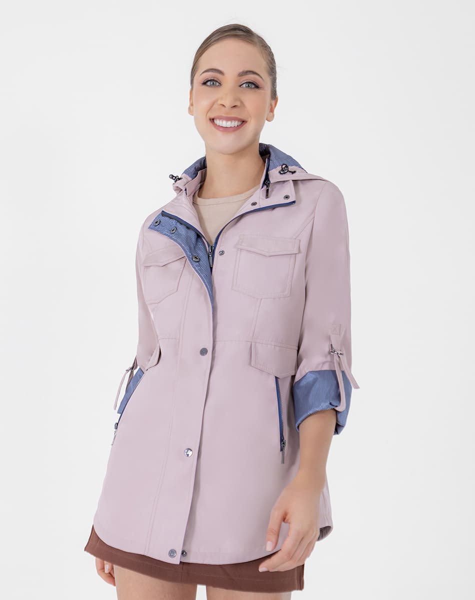 SHYLA | TRECH COAT WITH DETACHABLE HAT