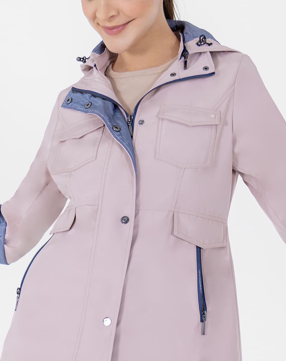 SHYLA | TRECH COAT WITH DETACHABLE HAT