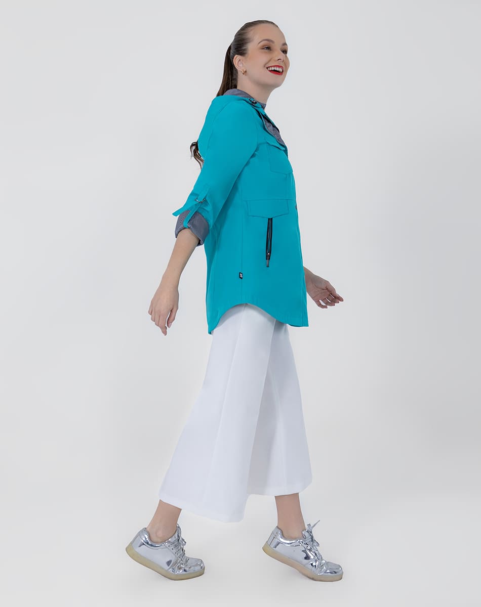 SHYLA | TRECH COAT WITH DETACHABLE HAT