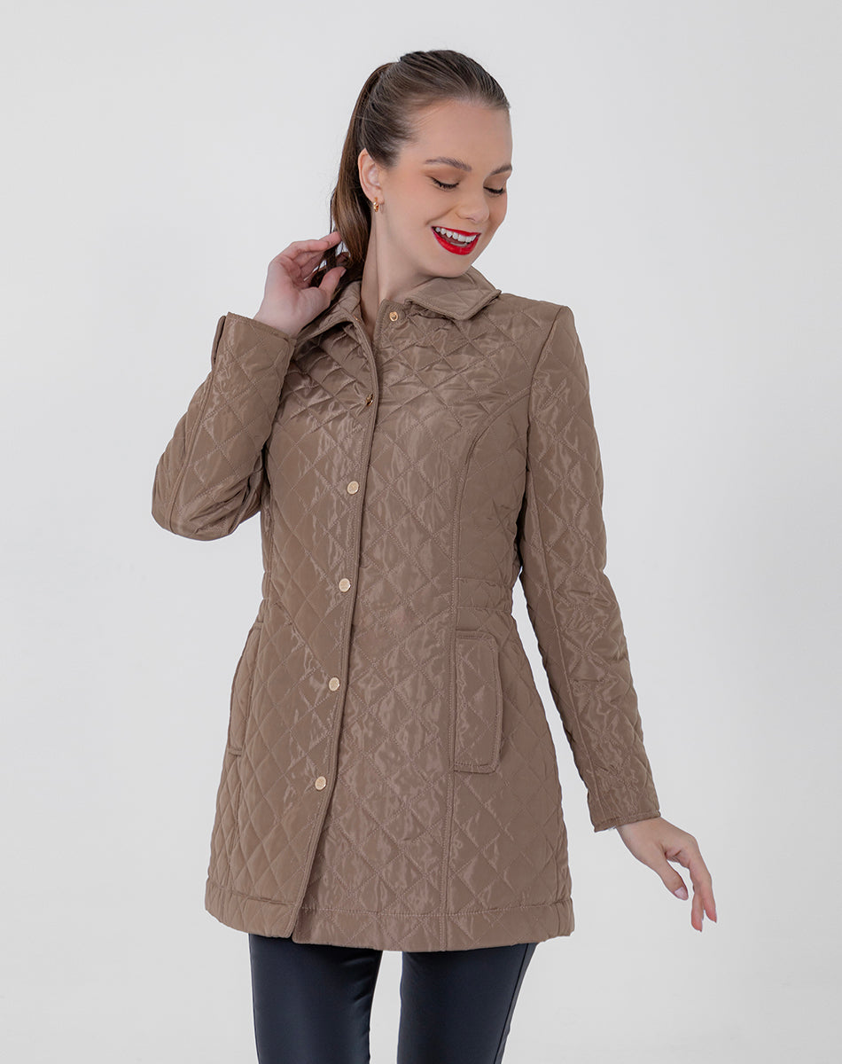 Trendy Button-Front Jacket