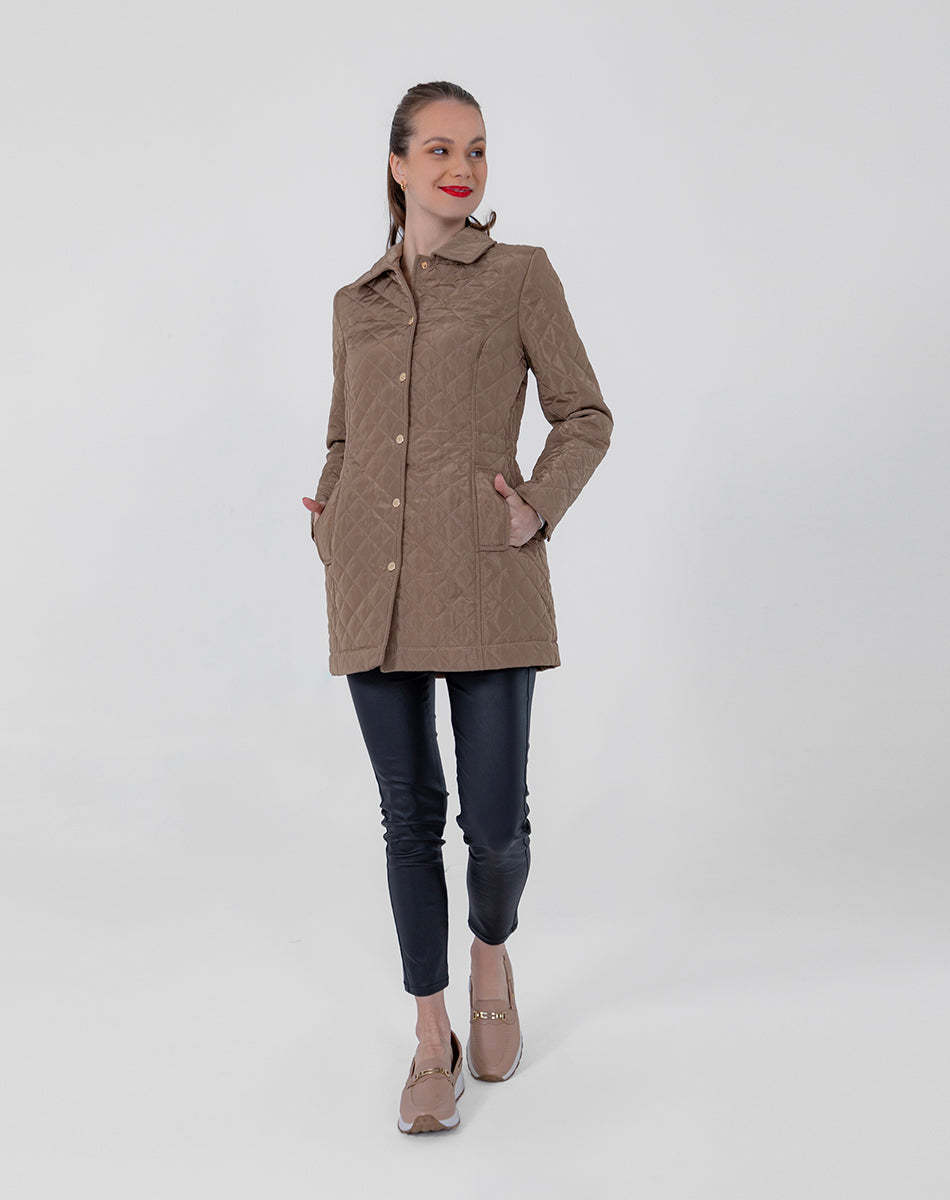 Trendy Button-Front Jacket