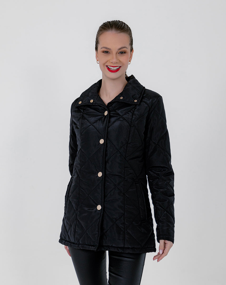 High collar Jacket