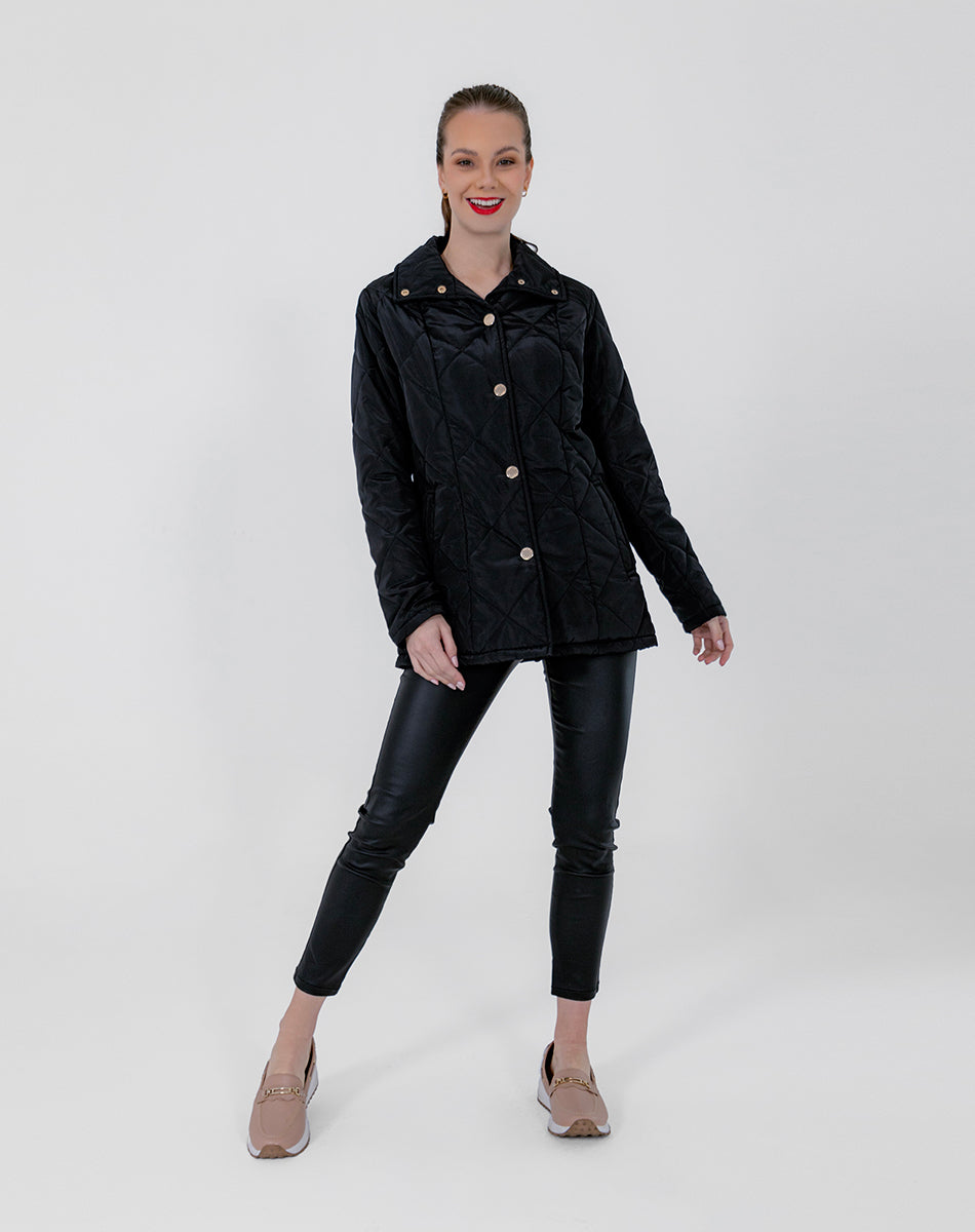 High collar Jacket