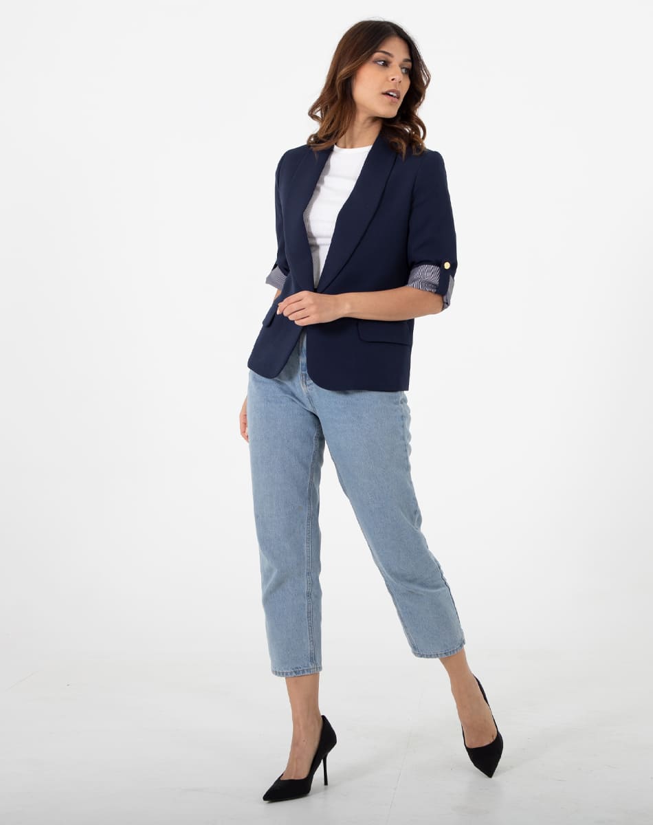 Classic short lenght blazer