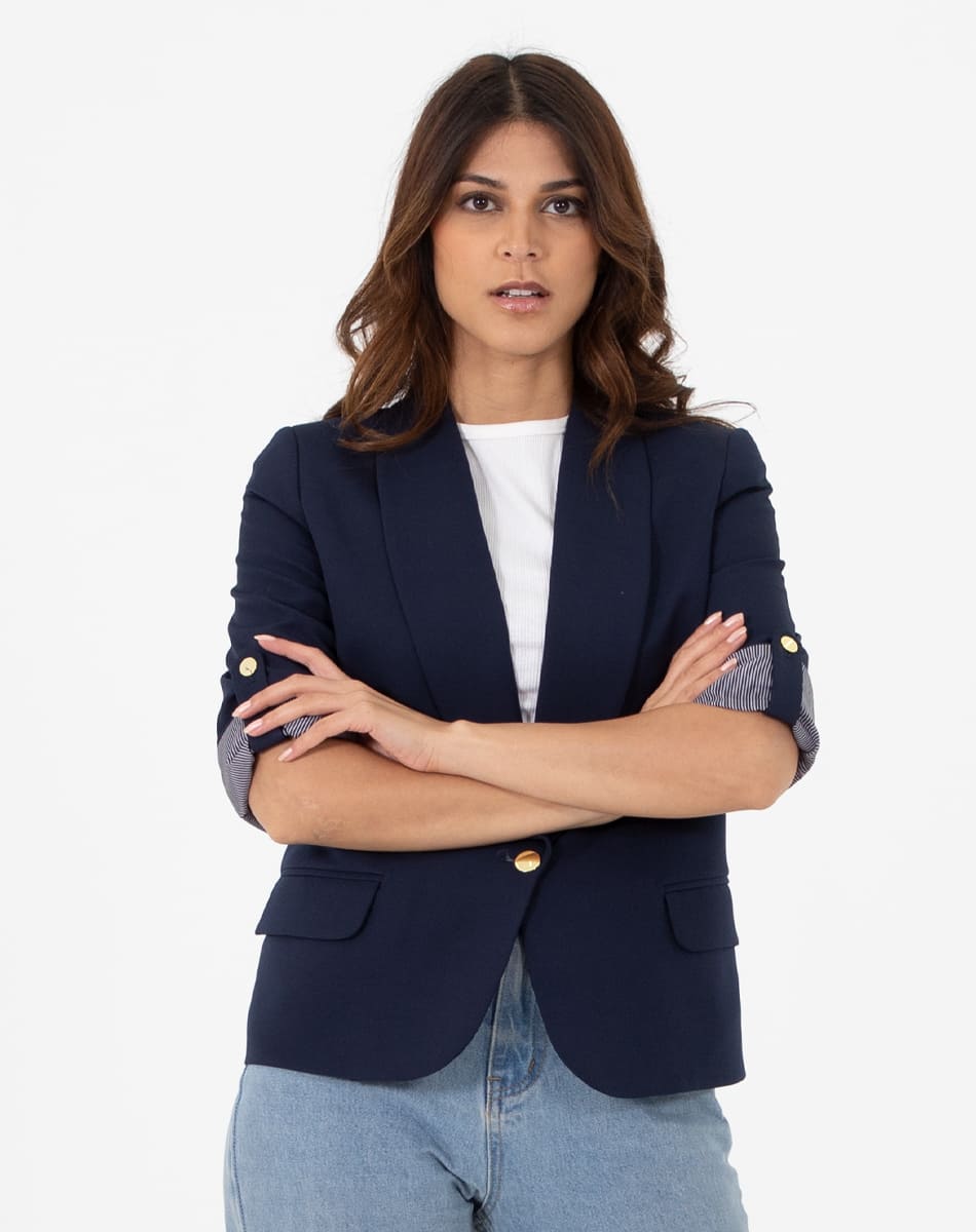 Classic short lenght blazer