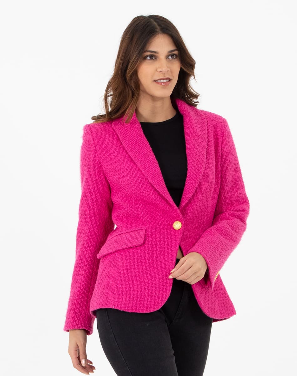 Colorful contemporary blazer