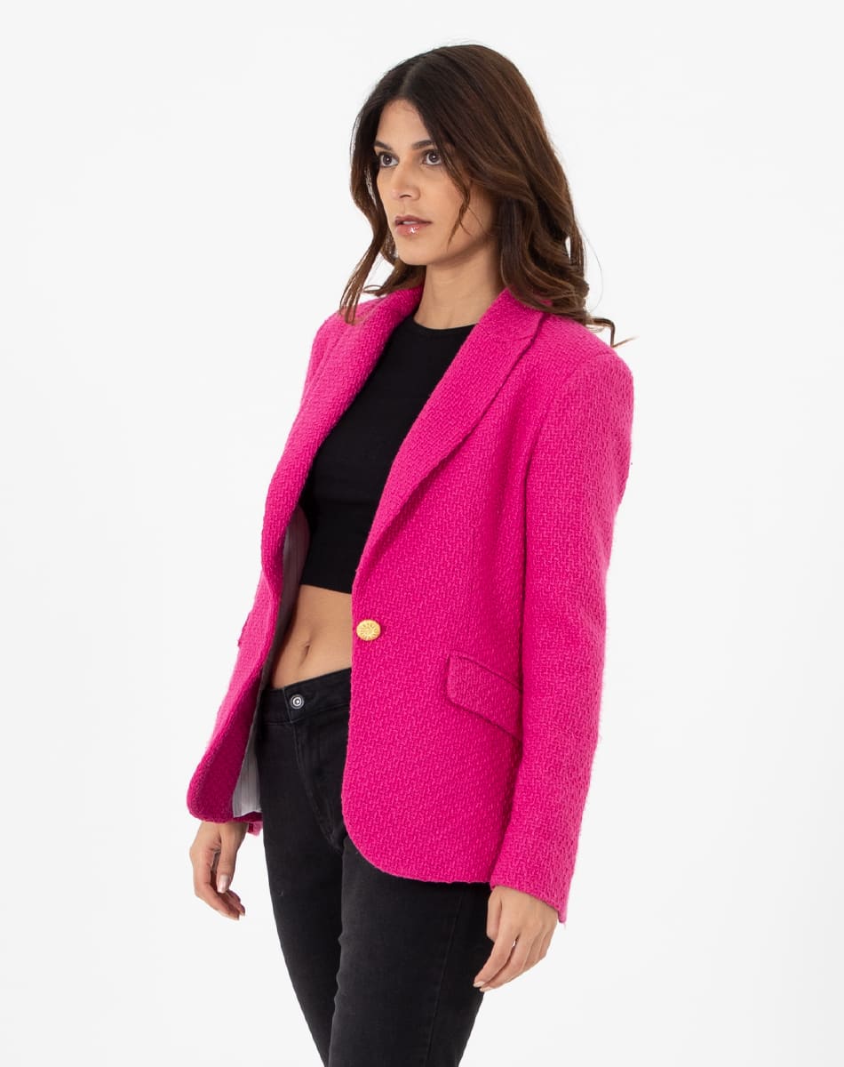Colorful contemporary blazer