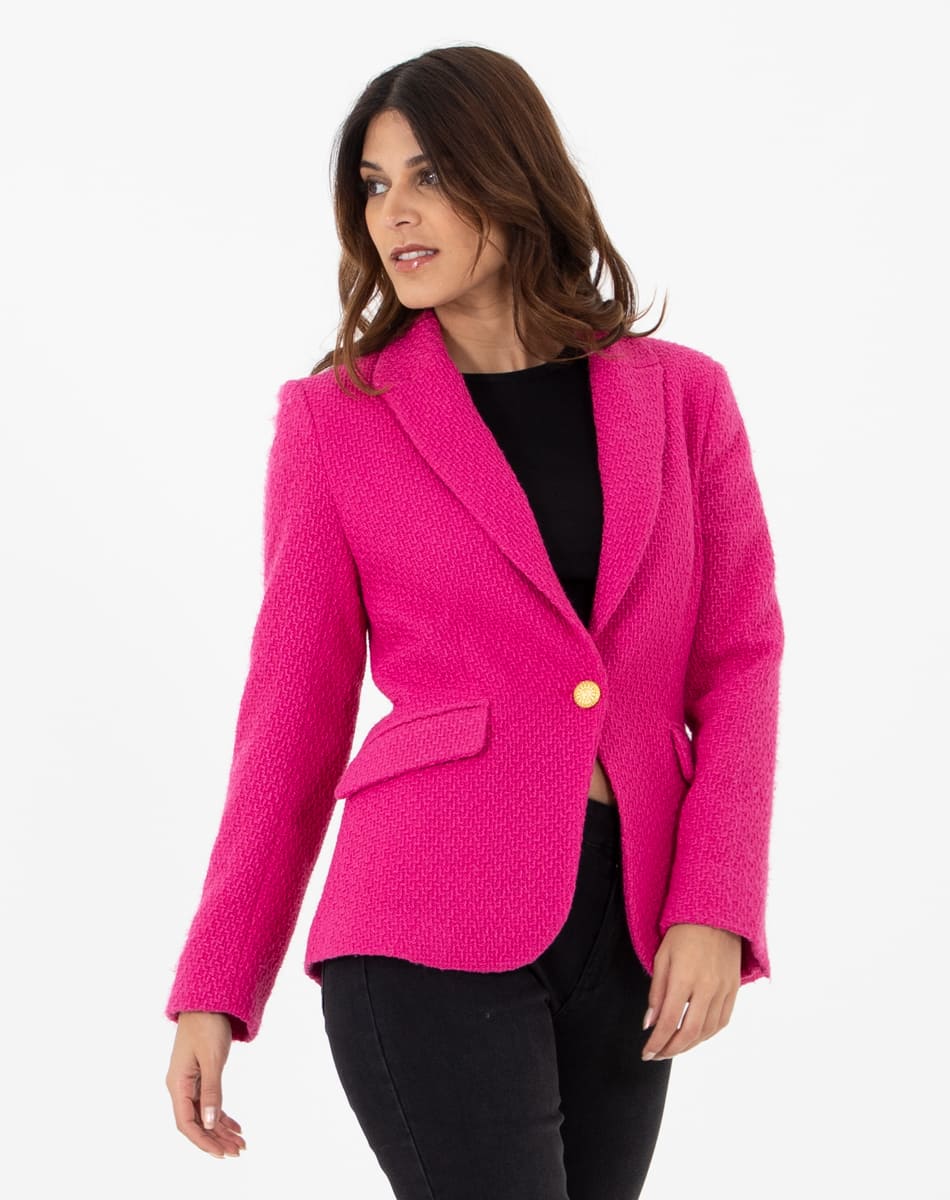 Colorful contemporary blazer