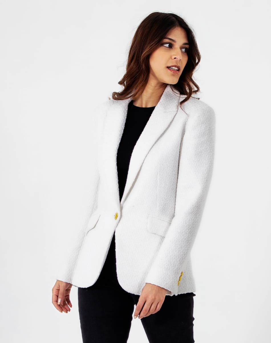 Colorful contemporary blazer