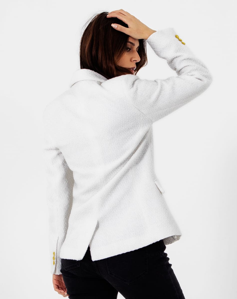 Colorful contemporary blazer