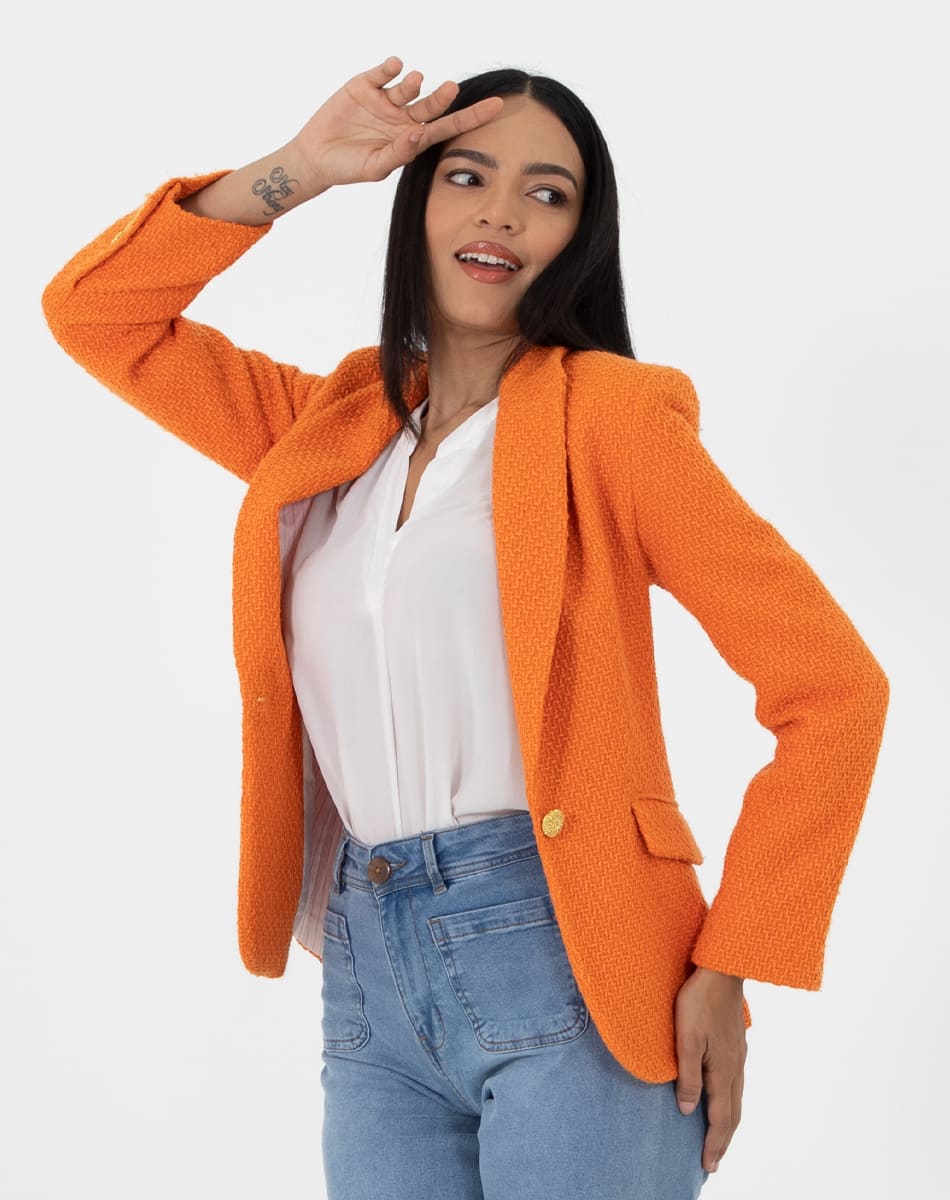 Colorful contemporary blazer