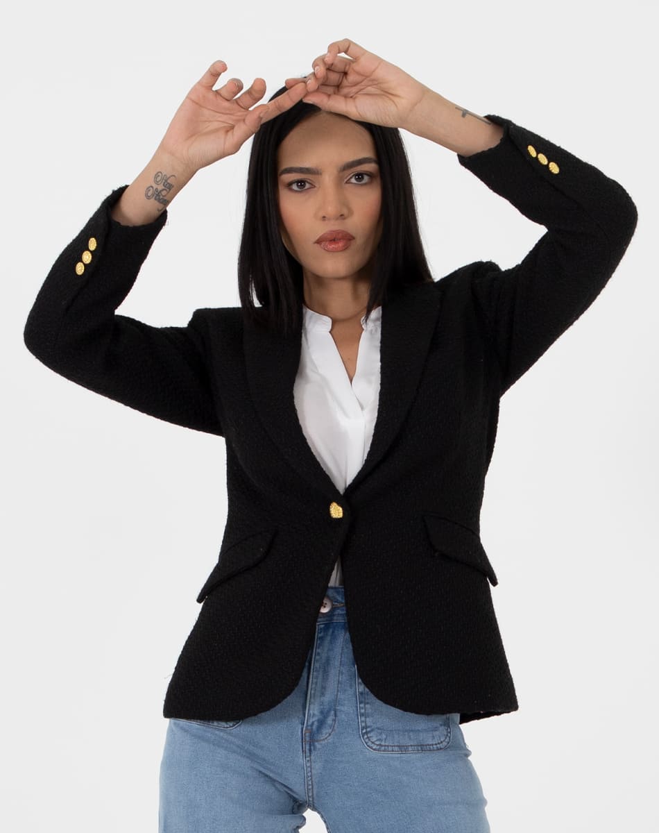 Colorful contemporary blazer