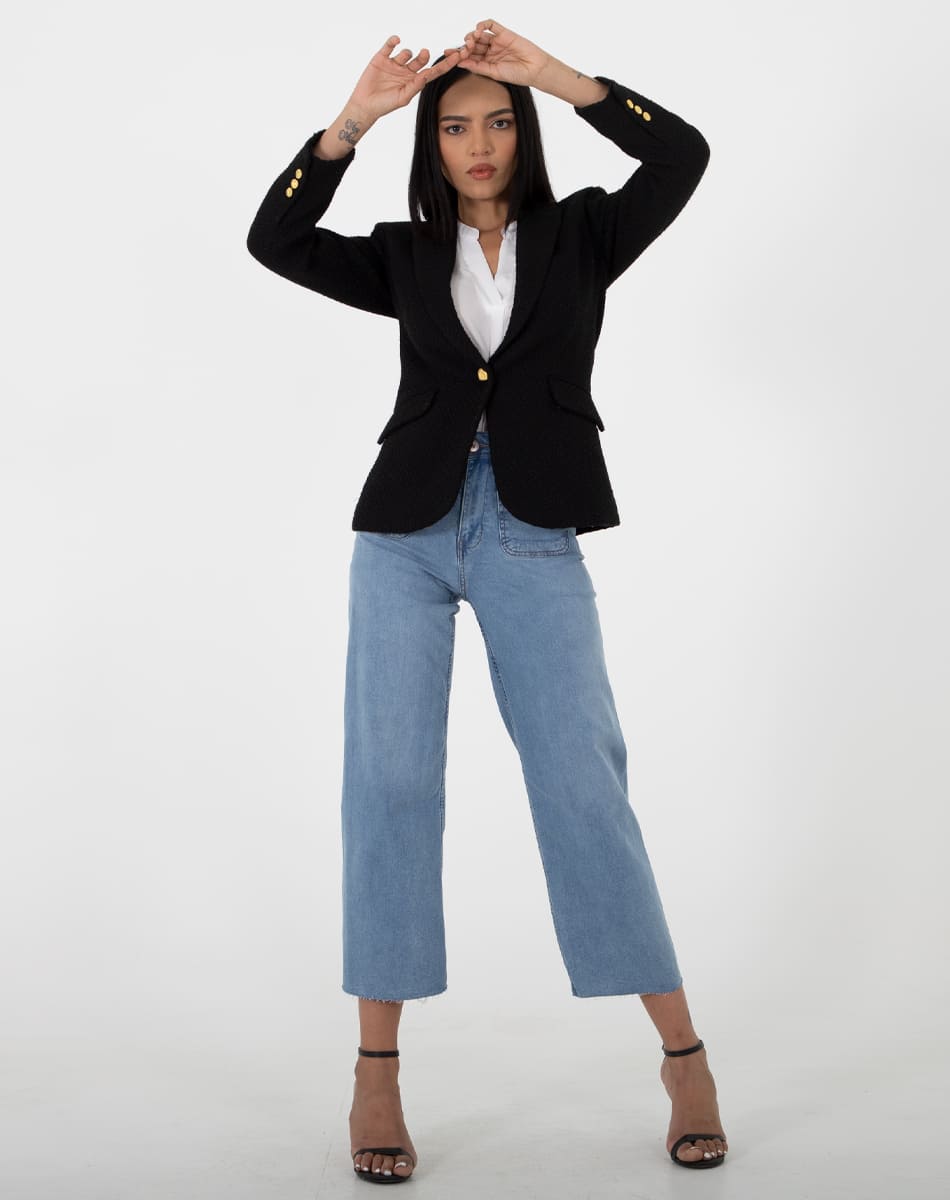 Colorful contemporary blazer