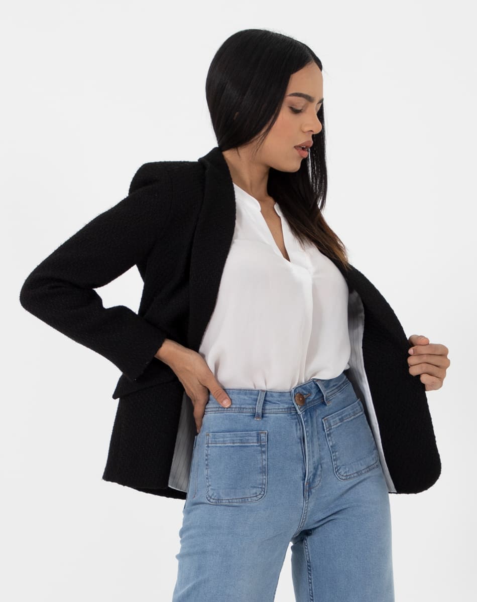 Colorful contemporary blazer