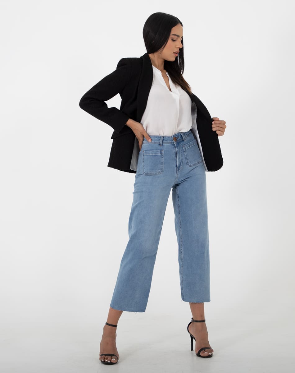 Colorful contemporary blazer