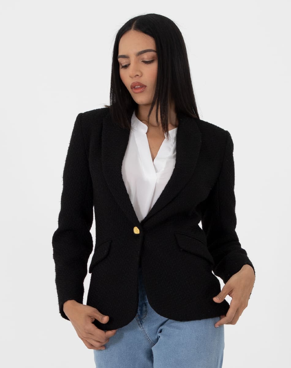 Colorful contemporary blazer