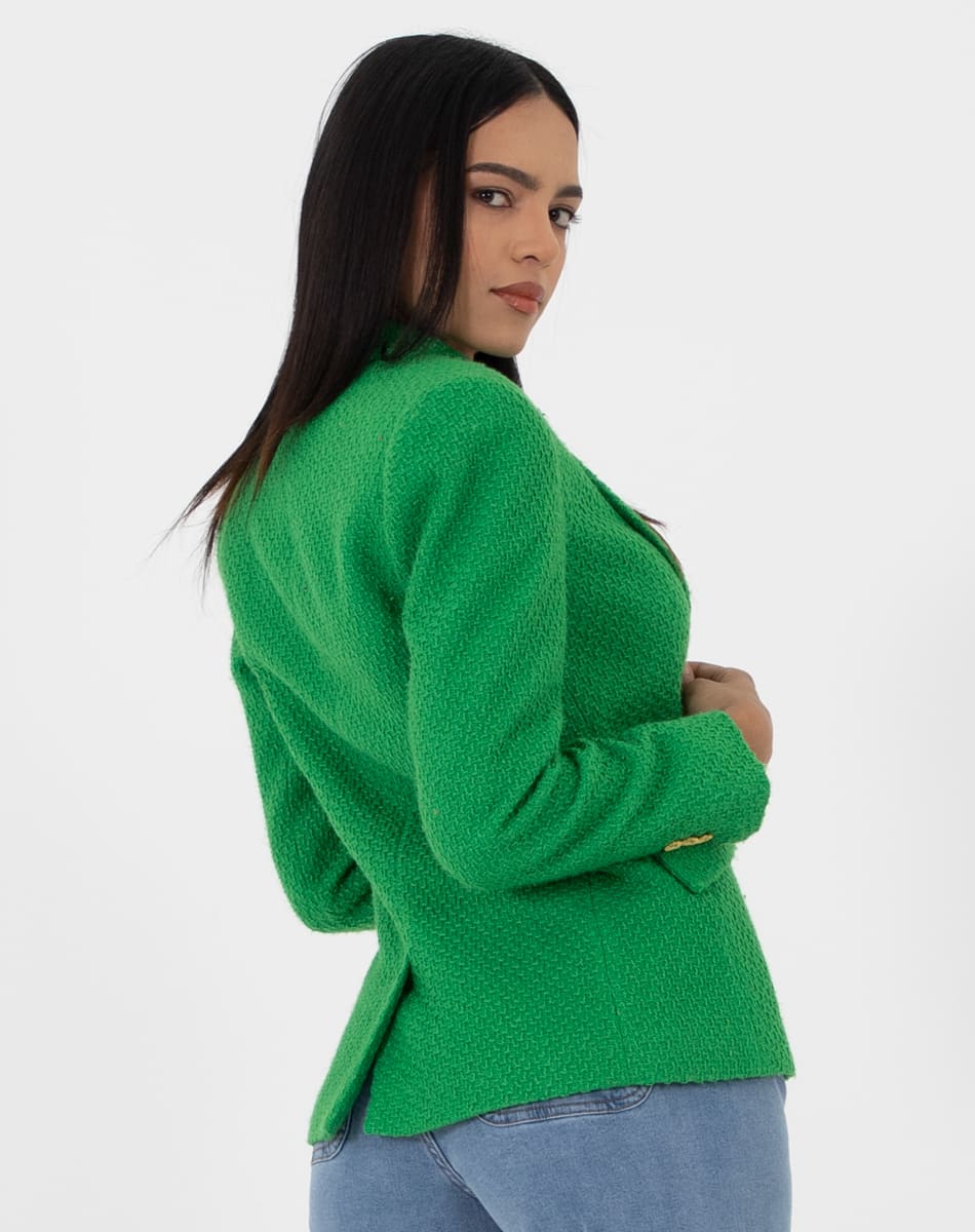 Colorful contemporary blazer