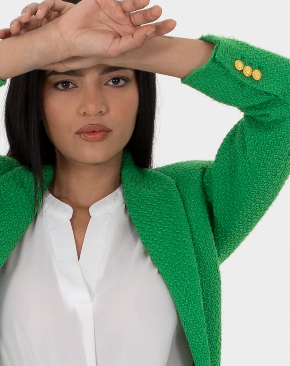 Colorful contemporary blazer