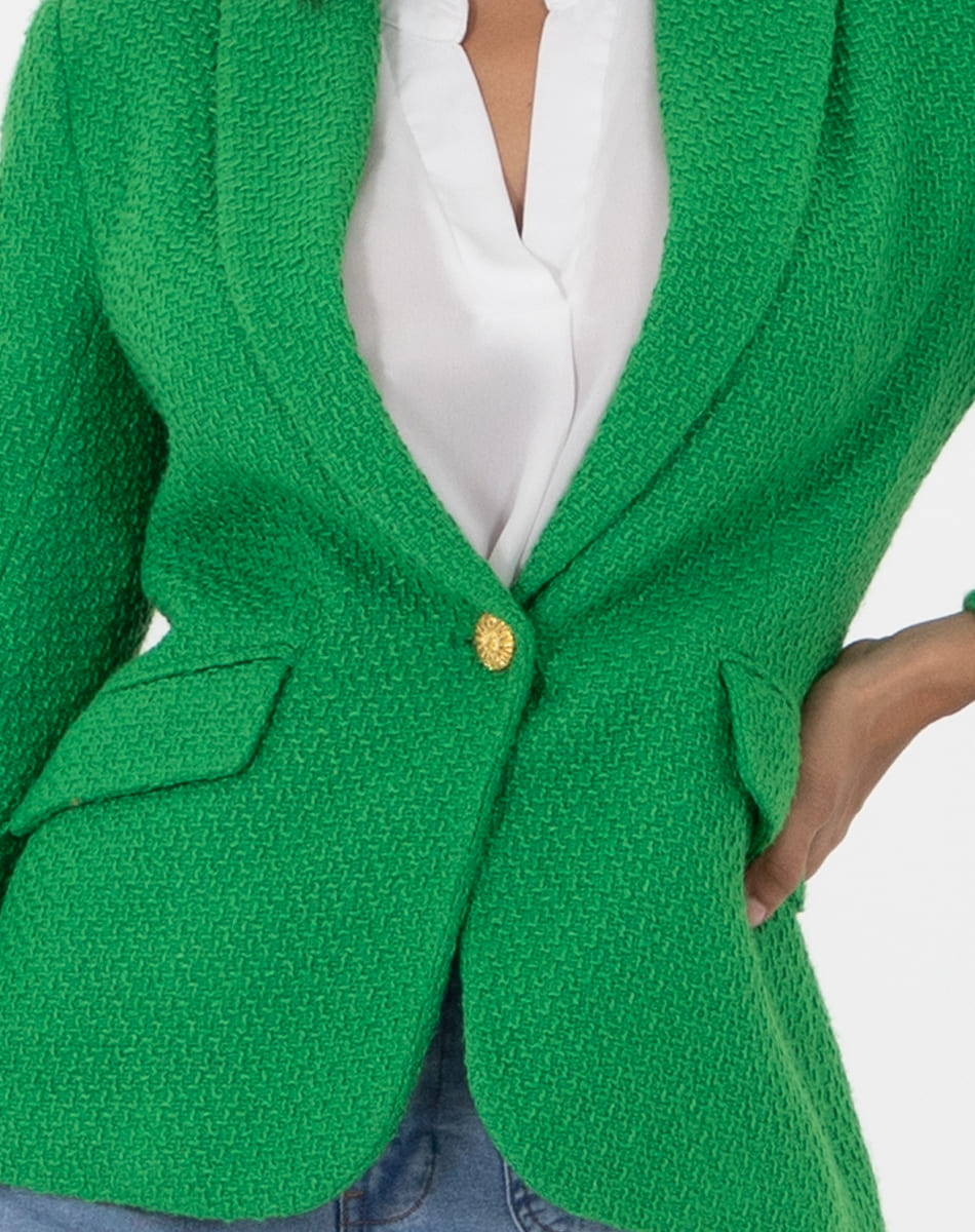 Colorful contemporary blazer
