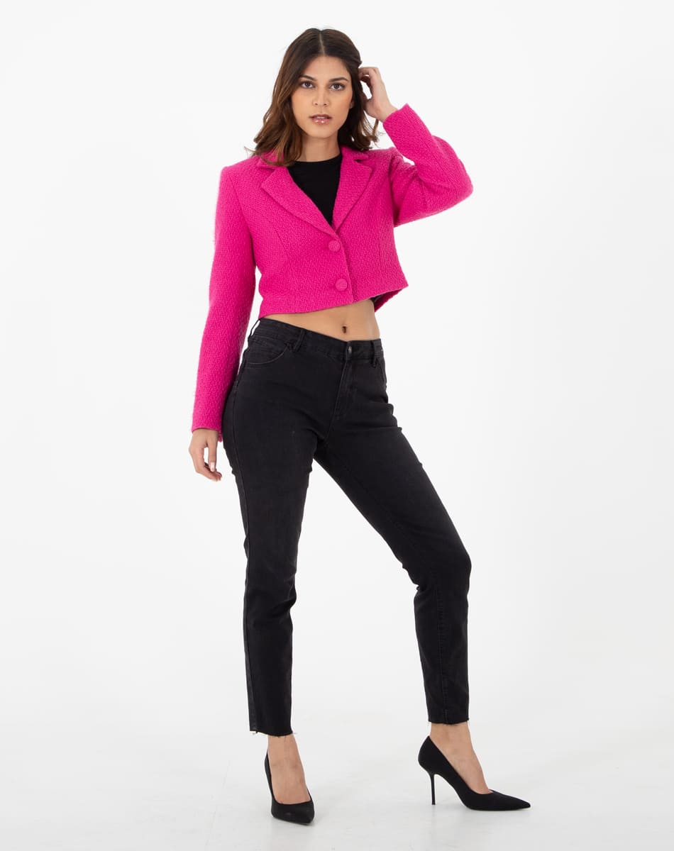 Short length colorful blazer