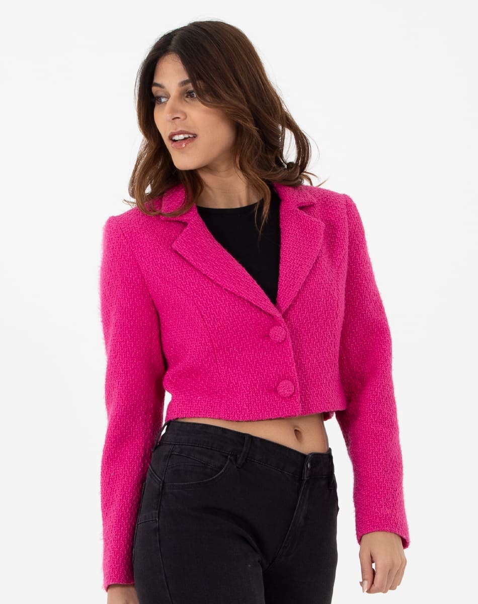 Short length colorful blazer